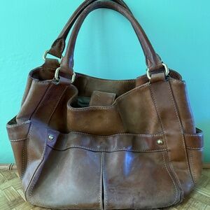 J crew leather purse